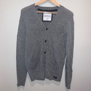 Aeropostale Men's Button Up Cardigan Sweater